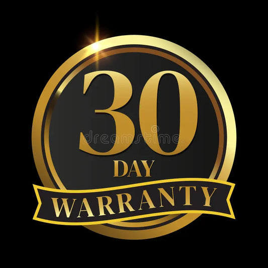 30 Day Warranty